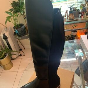 Elegant Black Women's Riding Boots